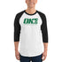 1STAR Emerald 3/4 Sleeve Raglan T-Shirt